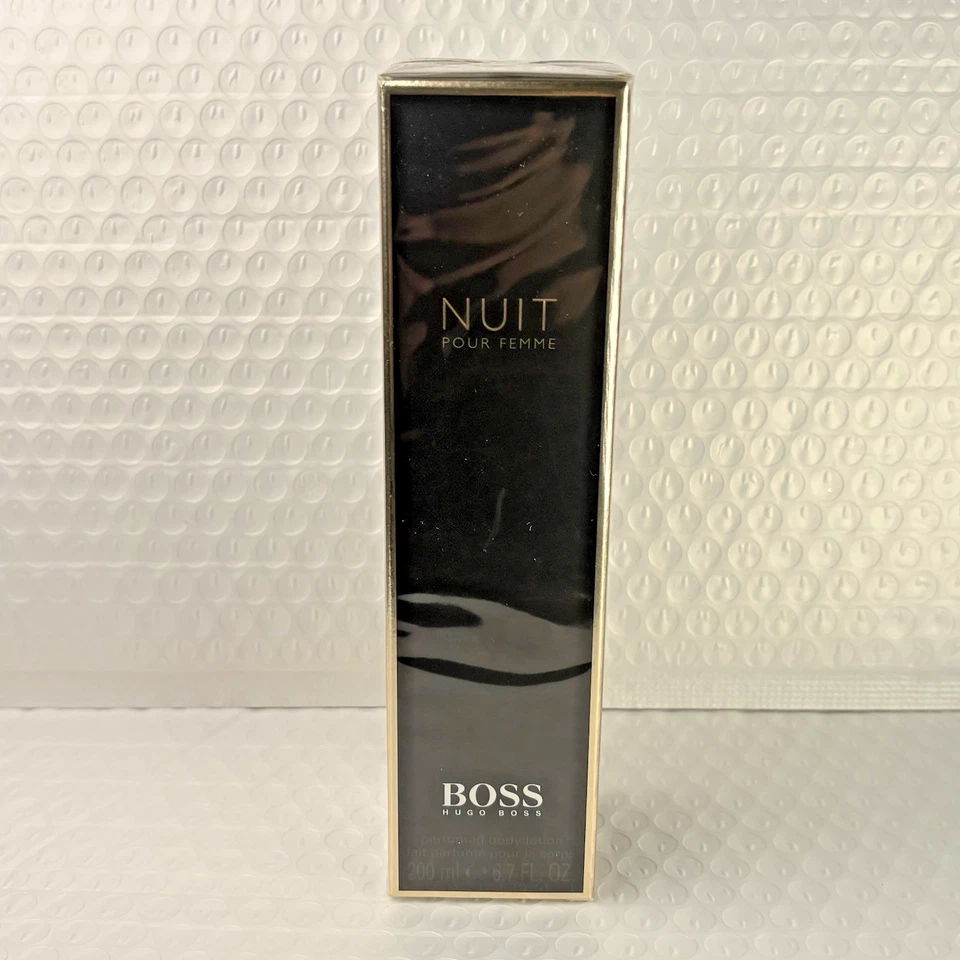 Loción corporal perfumada para mujer Boss Hugo Boss Pour Femme Nuit 6,7 oz. SELLADO Foto 2 de 4