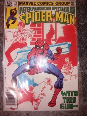 The Spectacular Spider-Man #71 (Marvel Comics October 1982) Bagged And Boarded 