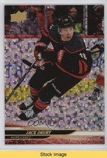 2024-25 Upper Deck Series 2 Rainbow Speckled Foil Jack Drury #277 READ q2c