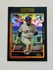 Tony Gwynn 2025 Topps Archives -#284 Black Foil Padres