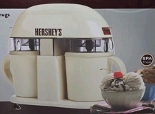 Machine à Crème Glacée Hershey's Dual Serve - Turbo Fonction, 2 Bols