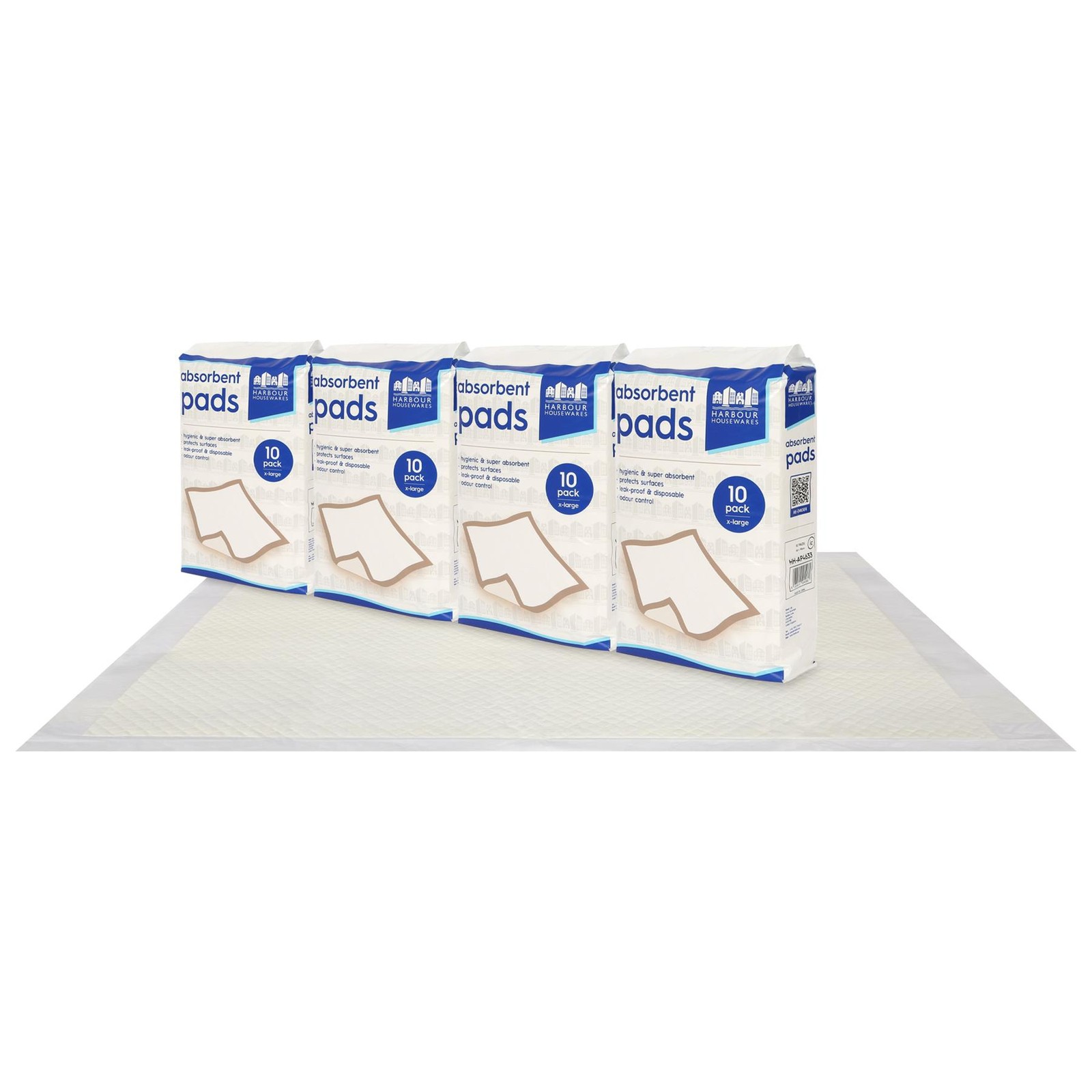 Disposable Incontinence Bed Pads - 60cm x 89cm - Pack of 40