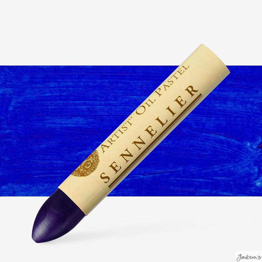 Sennelier Oil Pastel Mineral Wax French Ultramarine Blue Artists Drawing Stick