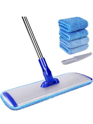 Ultimate 18'' Microfiber Mop System - Handle, Frame and 4 Cleaning Pads