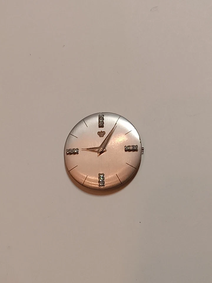 Relógio Jules Jurgensen Movimento com 12 Diamantes Branco Real Natiral 17 Joias... - Imagem 2 de 4