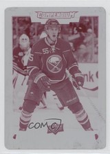 2017-18 Upper Deck Compendium Printing Plate Magenta 1/1 Rasmus Ristolainen s9z