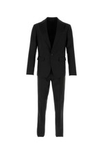 DSQUARED2 London Black Virgin Wool Blend Suit New Authentic
