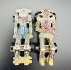 Hot Wheels 1986 Zombot Racer Chrome Transformers 1:64 Scale Diecast Vintage Lot