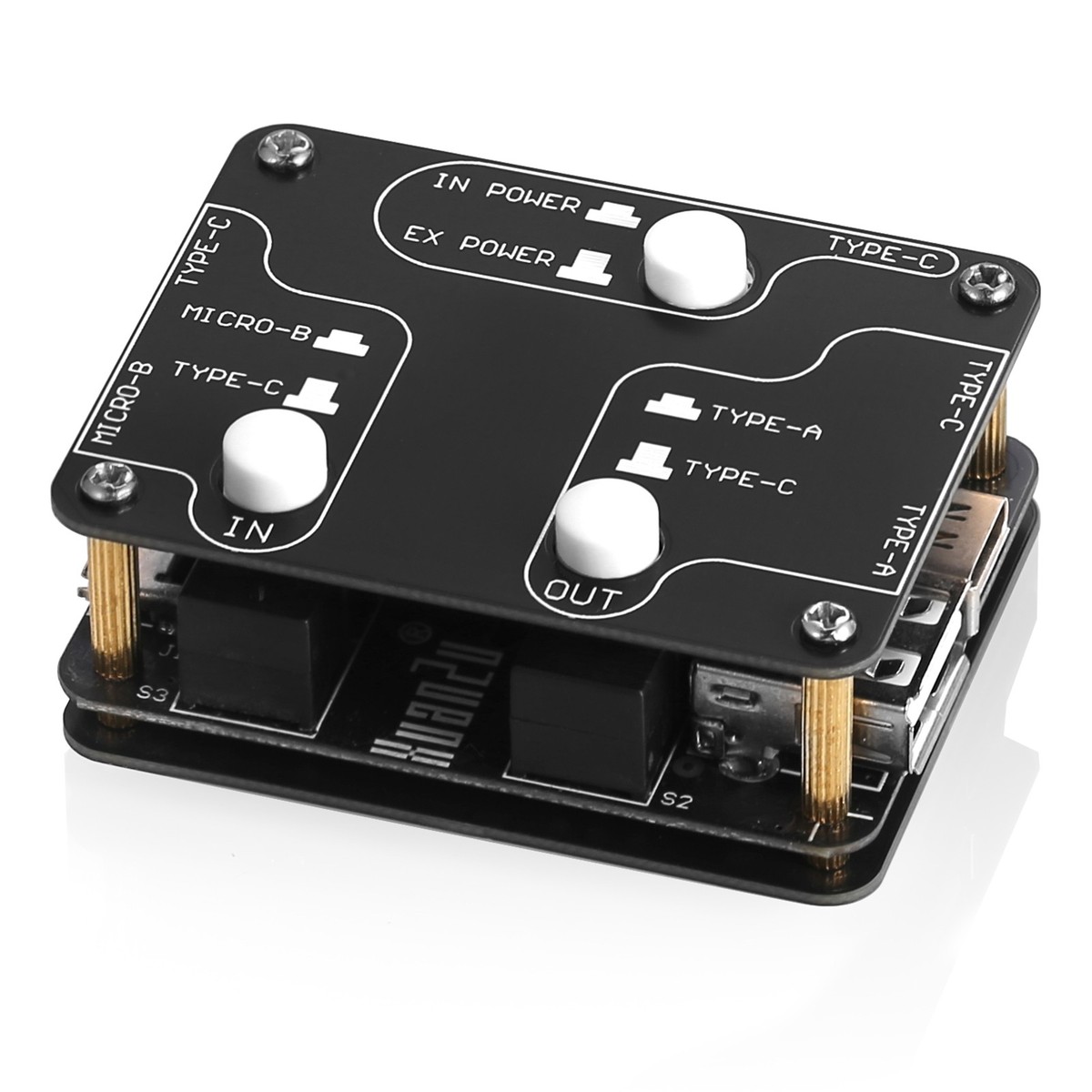 USB Isolator Board Audio Noise Eliminator 1500v Digital Isolation