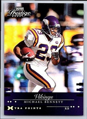 2002 Playoff Prestige Xtra Points  Michael Bennett 80 036/150