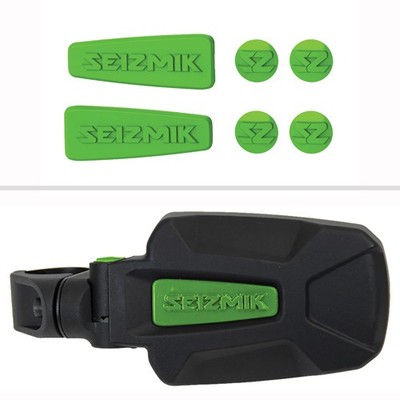 SEIZMIK Pursuit Side View Mirror Insert Green - Part 56-18076