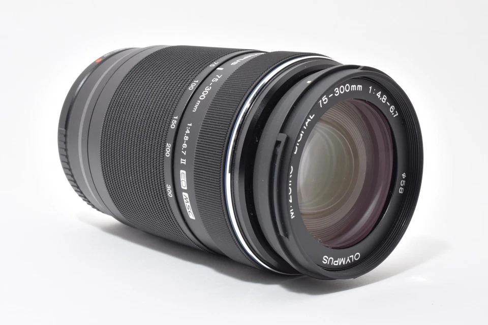 🎦［MINT in BOX］Olympus M.Zuiko ED 75-300mm f4.8-6.7 II MSC Telephoto Lens JAPAN - Image 4 of 4