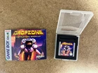 Dropzone with Manual & Clear Case - Genuine Nintendo Gameboy Color Game Boy GBC