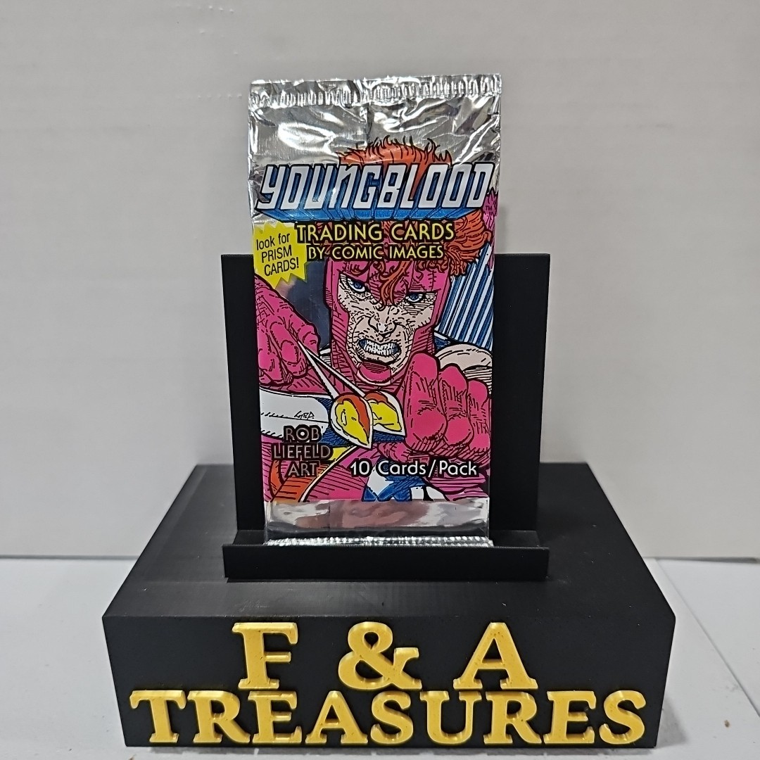 Sealed 1992 Comic Images Youngblood Trading Card Pack (10 Cards) 