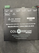 Color Beam  CBNA DMX-IA-4CH  DMX Isolator And Amplifier