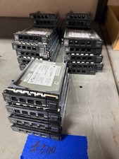 Lot of 24 Micron 128GB 2.5" SATA SSD Cisco Caddies Tested M550 and M600 Models