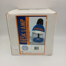 Vintage University Of Virginia Portable Luminaire Desk Lamp Gooseneck Style