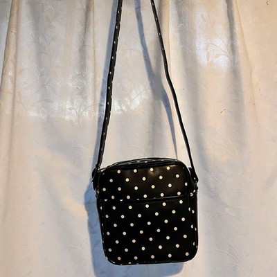 Comme des Garcons GIRL Polka Dot Black Crossbody Shoulder Bag - Near Mint