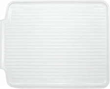 Better Houseware Drain Boards for Kitchen Counter White Dish Drain Board Shields