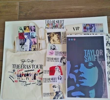 Taylor Swift The Eras Tour VIP Package Merch Box 2023 Houston TX INCOMPLETE READ