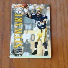 Action Packed Kordell Stewart Pittsburgh Steelers #120 1995 Rookie Football Card