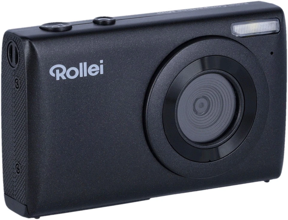 ROLLEI Kompaktkamera Compactline Mini 64MP 4K UHD 18x Zoom Schwarz B-WARE - Bild 2 von 4