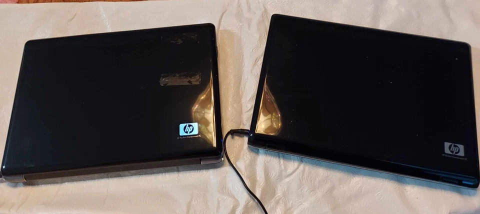 LOT OF 2 HP LAPTOPS 4GB RAM 120GB SSD WINDOWS PRO COMPUTER NETBOOK CPU HD 3D PC - Image 3 of 4