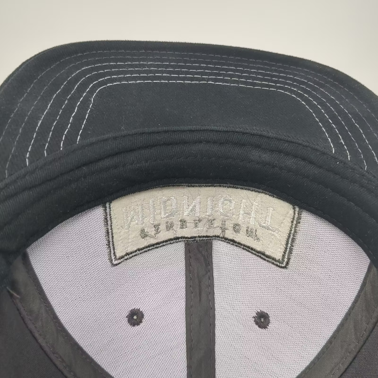 Pendleton Snapback Hat Gray Black OS Midnight Whi… - image 8