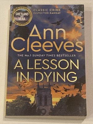 A Lesson In Dying Classic Crime Inspector Ramsay by Ann Cleeves (Paperback 2024)