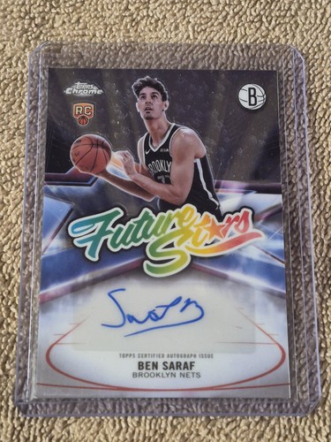 2025 Topps Chrome Ben Saraf Future Stars Autographs (RAW)