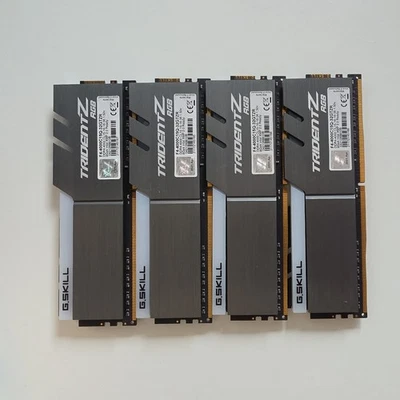 G.Skill Trident Z RGB 8GB DDR4 4000MT/s CL15 Desktop RAM | F4-4000C15Q-32GTZR - image 1 of 4