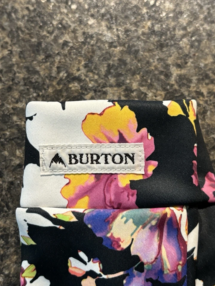 Burton Gloves Youth Size M Touch and Go Winter Snow Ski Floral New without Tags - Image 2 of 4