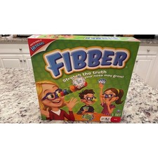 Fibber Stretch the Truth Board Card Game Ages 7 Complete