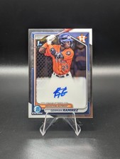 2024 Bowman #CPA-GR German Ramirez Chrome Prospect Autographs