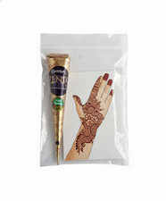 Natural Zenia Henna Cones Temporary Tattoo Body Art Mehandi Ink USA Seller