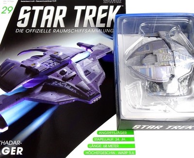STAR TREK EAGLEMOSS RAUMSCHIFF COLLECTION JEM`HADAR FIGHTER / JÄGER AUSGABE #29