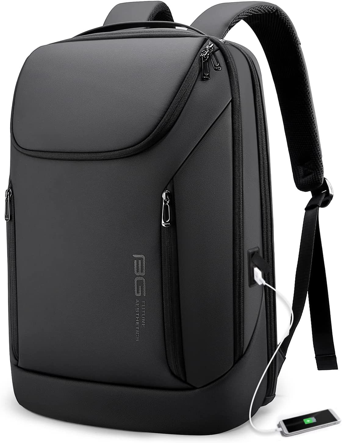 Waterproof Fit 15.6 Inch Laptop Backpack With Usb Chargi
