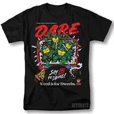 DARE Say No To Drugs Ninja Turtles Classic Retro Vintage Graphic TREND OF 2025