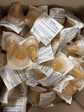 Lot of 50 new Similac Infant standard flow Disposable Nipples and Rings new