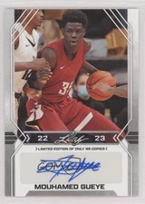2022-23 Leaf Draft Base Auto White /99 Mouhamed Gueye #BA-MG1 Auto 14hk