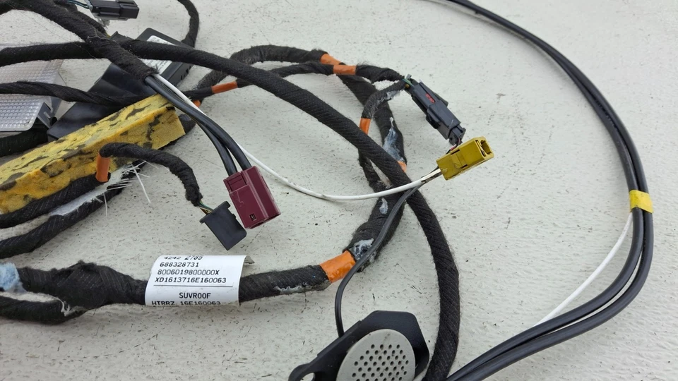 2013 - 2016 BUICK ENCORE INTERIOR HEADLINER ROOF WIRE HARNESS OEM - Изображение 3 из 4