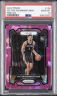 2023 PANINI PRIZM PINK ICE #136 VICTOR WEMBANYAMA ROOKIE RC PSA 10