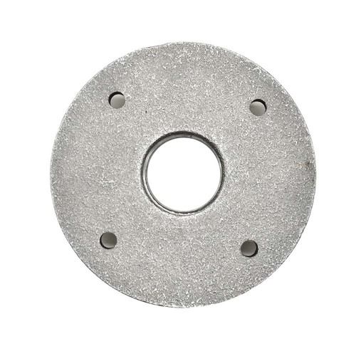Thrifco 8319025 1 Inch Black Steel Heavy Floor Flange - Picture 2 of 6