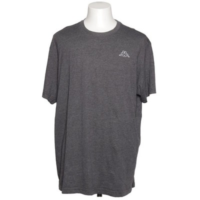 Kappa, T-shirt, Größe: XXXL, Grau, Einfarbig, Herren #Rnu