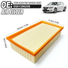 Air Filter For Skoda Octavia Mk3, Mk4 1.8 2.0 TSI 1.6 2.0 TDI 2012-On 5Q0129620B