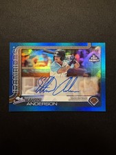 2025 Topps Pro Debut - Ethan Anderson Blue Foil Refractor /150 #PD-68 Autographs