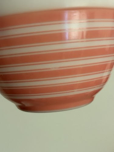 Vintage 1960s PYREX Rainbow Stripe Mixing Bowls Lot of 3 - 401 402 403 USA MADE - Picture 22 of 22