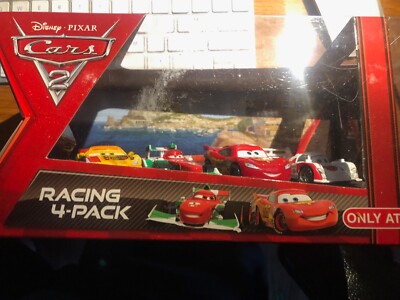 World of Disney Pixar Cars Speedway, Racing 4-Pack Race Chase Gift