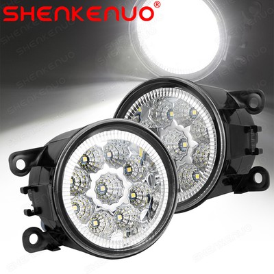 LED Pair Bumper Lamp Fog Light For Ford Explorer 2011 2012 2013 2014 2015 C-MAX