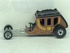 Vintage 1977 Hot Wheels Brown Stagefright Blackwall Stage Coach Mattel MINT